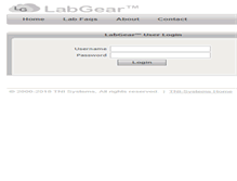 Tablet Screenshot of labgear.net